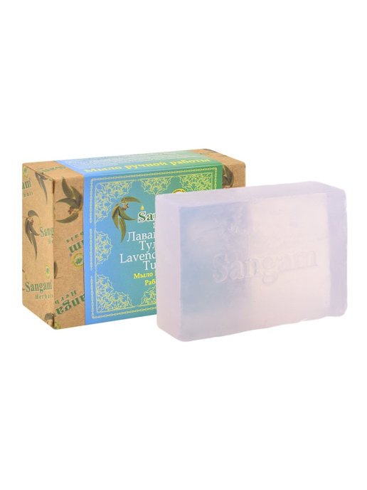 Lavender And Tulsi: Natural Handmade Soap - Image 2