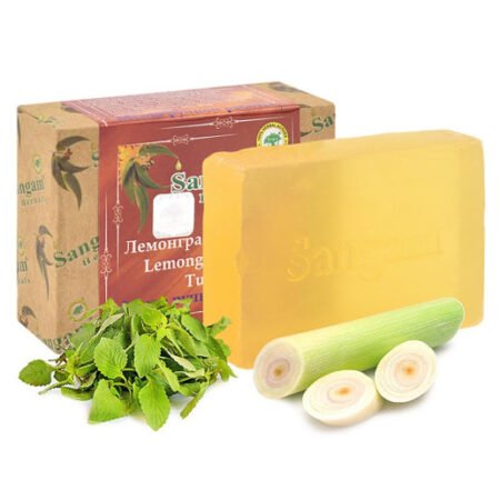 Lemongrass and Tulsi : Natural Handmade Soap
