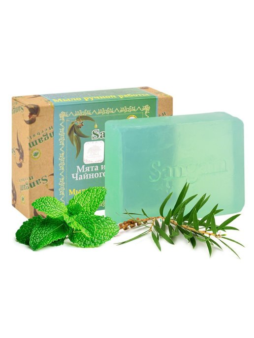 Mint and Tea Tree: Natural Handmade Soap