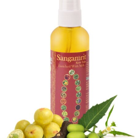 Sangamrit Hair Oil: Enriched With Milk